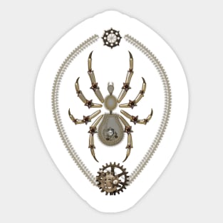 Fantasy steampunk spider Sticker